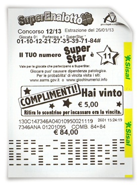 Lotería Superstar de Italia