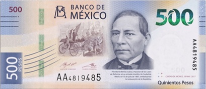 Pesos mexicanos