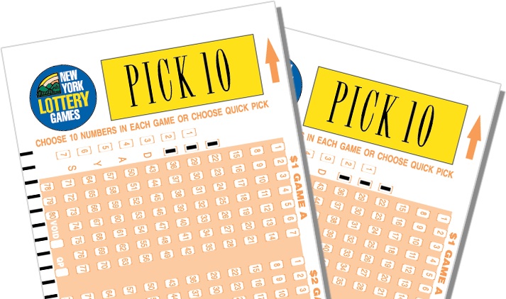 Lotería Pick 10 de Nueva York
