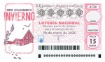 Décimo sorteo extraordinario de Invierno de la Lotería Nacional de España