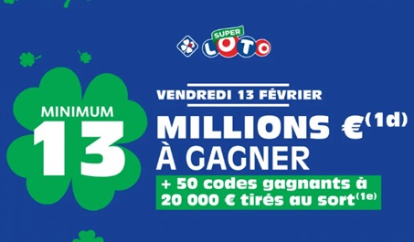 Sorteo Especial Viernes 13 Loto de Francia